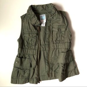 Olive Toddler Vest